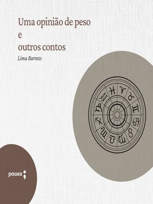 cover image of Uma opinião de peso e outros contos
